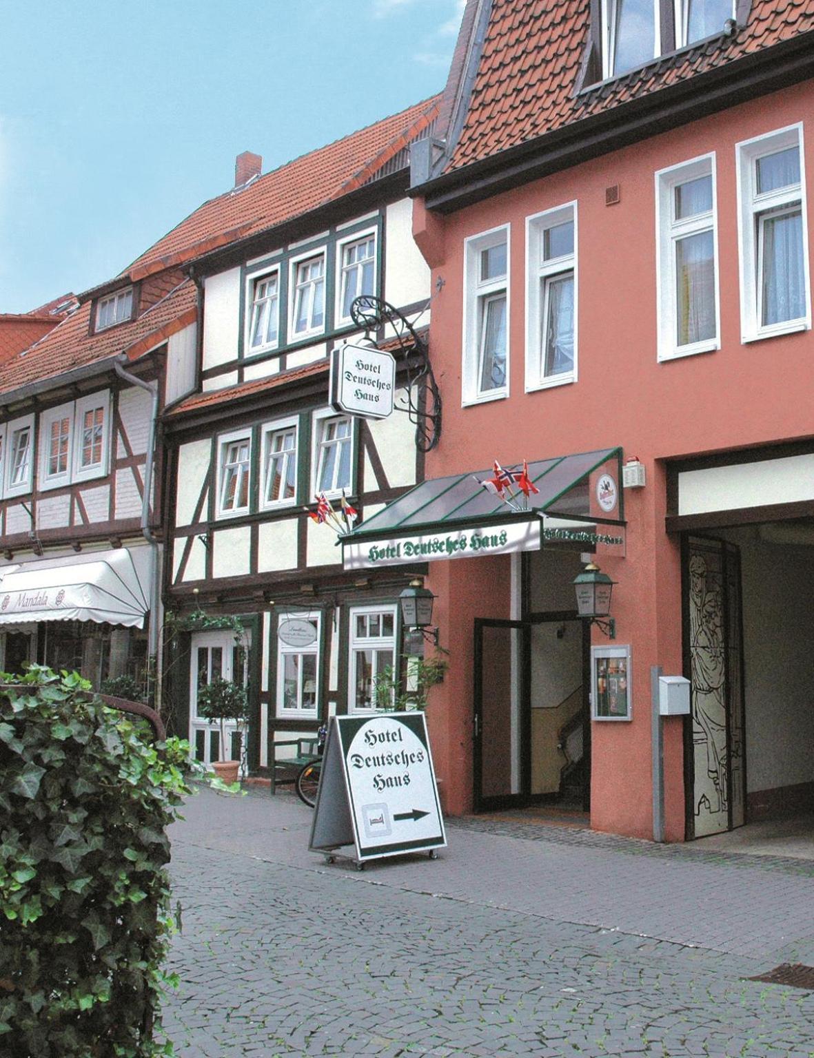 Hotel Deutsches Haus Northeim Eksteriør bilde